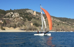 Régate de Ligue Catamaran du 17 au 18 février 2018 à Roquebrune Cap Martin