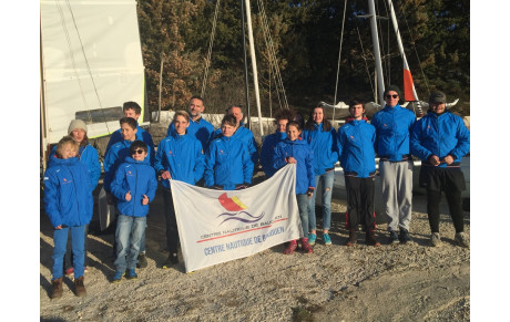 Régate départementale Catamaran au YC TOULON samedi 17 février 2018.