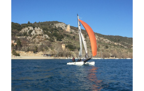 Régate de Ligue Catamaran du 17 au 18 février 2018 à Roquebrune Cap Martin